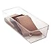 iDesign Linus Plastic Dresser and Vanity Organizer, Storage Bin for Bathroom, Bedroom, Office, Craft Room, Fridge, Freezer, Pantry, 12
