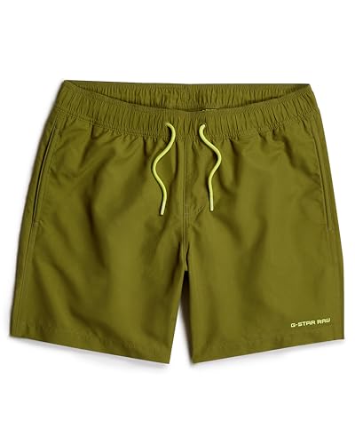 G-Star Homme Short De Bain Dirik Solid, Vert (mayfly D26202-A505-G985), XS
