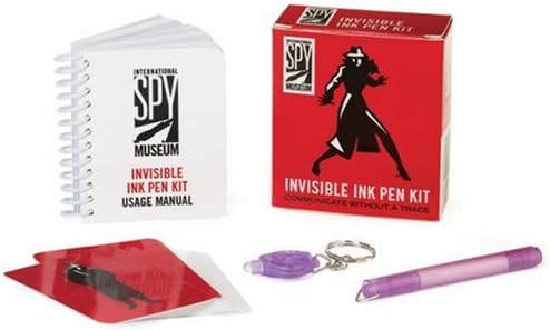 Invisible Ink Pen Kit (International Spy Museum Series) Paperback – March 14, 2006