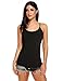 Meaneor Women Sexy Crisscross Cami Cotton Loose Tank Top Sleeveless Camisole Vest