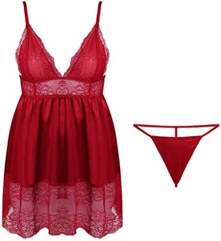 [Valentine's Day] Women Lace Nightwear Underwear Sleepwear Dress Erotic Underwear Sexy Lingerie Adult Toy