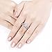 Newshe Vintage Engagement Rings Wedding Set for Women 925 Sterling Silver 3ct Round White Cz Sz 5-10