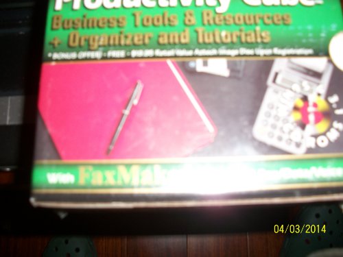 PRODUCTIVITY CUBE BUSINESS TOOLS & RESOURCES + ORGANIZER AND TUTORIALS with FAX MAKER by Aztech - Thumbnail 4