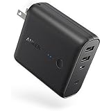 Anker PowerCore Fusion 5000 2-in-1 Portable Charger and Wall Charger, AC Plug with 5000mAh Capacity, PowerIQ Technology, For iPhone, iPad, Android, Samsung Galaxy and More