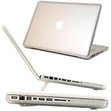 iPearl mCover Hard Shell Case with FREE keyboard cover for Model A1278 13.3-inch Regular display Aluminum Unibody MacBook Pro - CLEAR