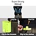 Waist Fan, Outdoor Fans, Waist Cooling Fan, Electric Clip On Waist Fan with 5200mAh Rechargeable Battery, 2A Fast Charging, Strong Wind,3 Speeds, USB Powered Personal Fan for Outdoor,Hiking,Camping