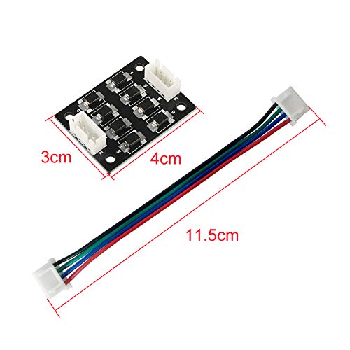 Aokin 4 Pcs TL Smoother Addon Module 3D Printer Accessories Filter for Pattern Elimination Motor Clipping Filter 3D Pinter Motor Drivers