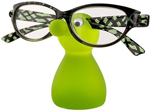 Snozzles & Hooties New SNOOZLE Glasses Stand Holder SEAT for Your Specs Gift Stocking Filler Boxed (Green)