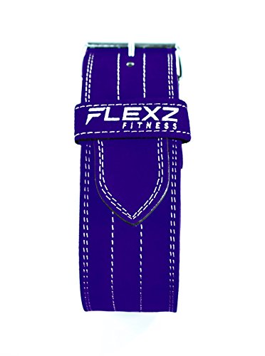 Single Prong Powerlifting Belt 10mm Weight Lifting Blue Large