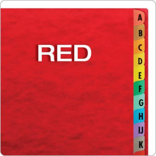 Pendaflex Expanding Desk File, Alphabetic (AZ), Letter Size, Red, Each