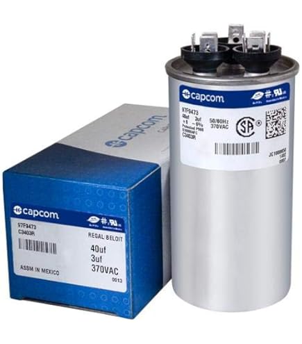 その他 ENACOM AC 100V Goodman Amana CAB050400440CT Dual Run Capacitor