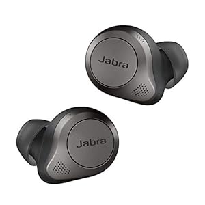 Jabra Elite 85t Draadloze oordopjes – Jabra Advanced Active Noise Cancellation met snelle laadfunctie en lange…