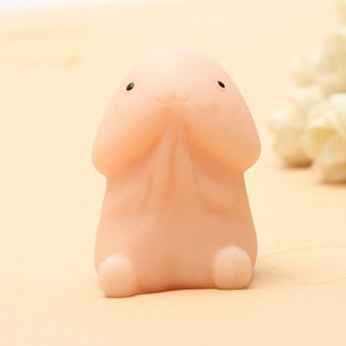 ST2 2 PCS Kawaii Adorable Cute Mini Squishy Toy, Dingding Squishy Squeeze Cute Healing Toy Kawaii Collection Fun Joke Gift Décor