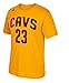 Cleveland Cavaliers Lebron James Yellow Player T-Shirt M