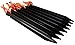 Tent Stakes Ultralight Aluminum Camping Hiking Peg with Reflective Pull Cords & Pouch Tri Cone - Y Beam Design, 8 Pack