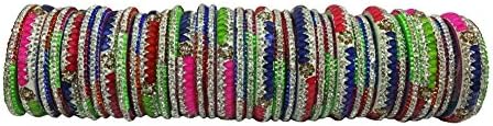 Trinkets Women’s Bangles Set of 24 Pcs Indian Wedding Churi Accessory Gift Items