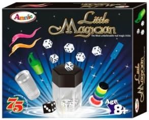 Litttle Magician Kit Annie 75 Amazing Tricks with Instruction Booklet Kids Play Children Toys Games Free Shipping