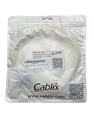 Cablix Single Mode Fiber Optic Patch Cord, Duplex
