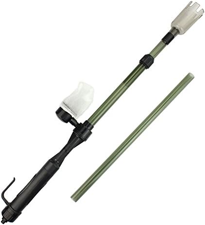 LINEBA Aquarium Cleaner Battery Operated Fish Tank Washer Siphon Vacuum Water Changer Transfer Pump Filter Aquarium Gravel Cleaners