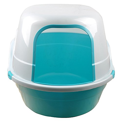 Sroute 25Inch Cat Litter Box Extra Large Jumbo Covered Litter Pan