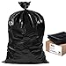Plasticplace 55 Gallon Contractor Bags, Black, 38'' x 58'', 4 Mil, 32/Case