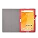 Acer Iconia One 10 B3-A20 case, KuGi Multi-Angle Stand Slim-Book PU Leather Cover Case only fit for for Acer Iconia One 10 B3-A20 tablet (Red)
