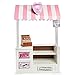 The Queen's Treasures Wooden Concession Shoppe & Changeable Signs for 18 
