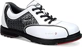 Dexter Men's T.H.E 9 Bowling Shoes, Size 15, White/Grey Croc