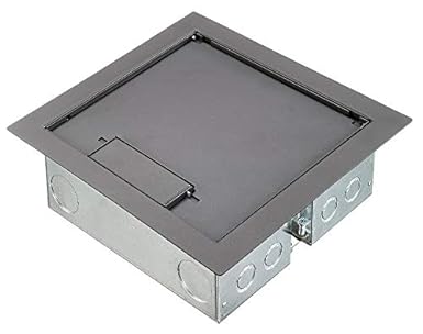 Hubbell Afb301gnt Access Floor Box And Cover 4 Gang Deep