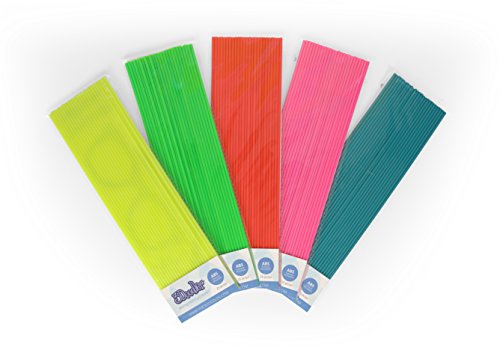 3Doodler Create ABS 3D Printing Filament Refill Bundle (x5 Packs of Plastic, Over 1000 ft. of Extruded Plastic) - Put On Yo' Shades