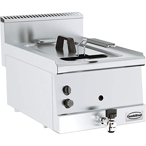 Combisteel 600 - Freidora profesional de gas 8 o 16 litros 1 x 8 ...
