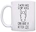 ThisWear Horse Gifts for Girls Work Hard so Horse Can Have Better Life Dressage Gift 11oz Ceramic Coffee Mug with Handle