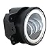 Lantsun DOT Approved 4 Inch 60W LED Fog Lights Halo Ring Angel Eyes for Wrangler 97-17 JK (Pack of 2)
