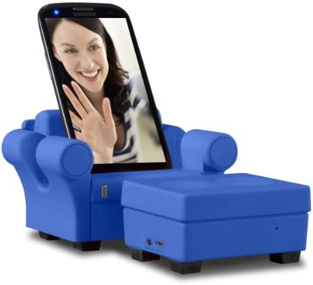 Phoniture Wireless Bluetooth Speaker and Charging Station (Blue)