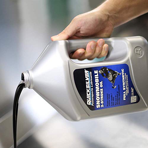 Quicksilver Specialty Lubricants 2Cycle Full Synthetic Snowmobile Oil