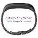 Fitbit Alta (HR) Bands, No1seller Premium Stainless Steel Replacement Watch Band with Classic Butterfly Clasp, Removable Links Fit to Any Wrist Size For Fitbit Alta & HR Fitness Tracker(Black)