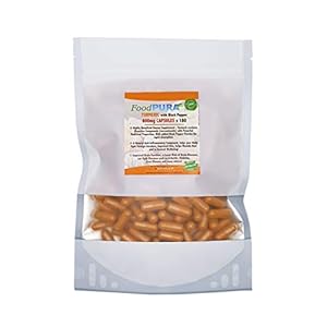 Food PURA Turmeric Curcumin & Organic Black Pepper Supplement 180 x HIGH Strength Capsules 600mg 180 Days Suitable for Vegetarians & Vegans Manufactured in The UK by FoodPURA
