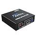 KELIIYO Hdmi Splitter HDCP V1.4 1x2 Powered Hdmi Splitter Dual Monitors 1 In 2 Out Support Full HD 1080P 3D Resolution for Xbox PS4 PS3 Fire Stick Roku Blu-Ray Player (1 Input 2 Outputs)