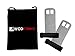 WODFitters Textured Leather Hand Grips for Cross Training, Kettlebells, Powerlifting, Chin Ups, Pull Ups, WODs & Gymnastics – with Grips Storage Pouch