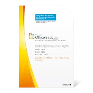 Microsoft Office Basic 2007 (licentie-key)
