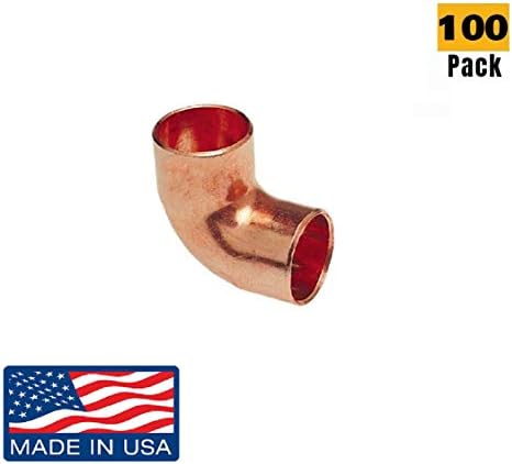 米国製 銅製 1 2インチ 90度 エルボ Cxc 発汗銅管継手 配管用 Nsf 鉛フリー 高耐久 10個入り 1 2 Id 5 8od カッパー Ospacp Org Ar