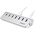 Anker USB 3.0 7-Port Portable Aluminum Hub with 5V 4A Power Adapter and 3.3-Foot USB 3.0 Cable [VIA VL812 Chipset]