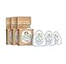 Dr. Ginger's White Charcoal Dental Floss - Flat Glide Action for Tight Teeth, Mint Flavor - 32yds, 3 pcs - Tooth Floss Infused with Coconut Oil and Xylitol for Effective Oral Care and Plaque Removal