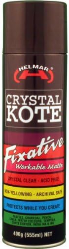 Helmar USA 747311800157 Crystal Kote Fixative Spray, 14.11-Ounce