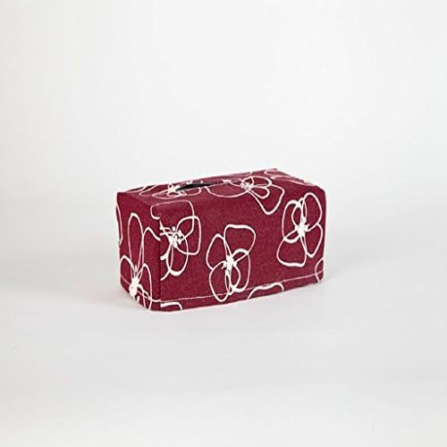 CB Station Cotton Canvas Tissue Box Cover - Blomster Brick Design by Lotta Jansdotter