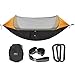 ETROL 2018 UPGRADED 2 Person Camping Hammock with Mosquito Net, Pop-Up Light Portable Double Parachute Hammocks, Swing Sleeping Hammock Bed with Net Tent for Outdoor, Hiking, Backpacking, Traveling