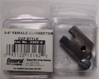 General Drain Cleaner Female Connector 3/4" #130625