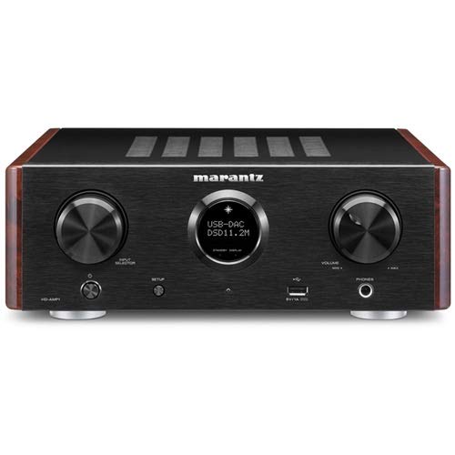 Marantz HD-AMP1 – Stereo Integrated Amplifier with Built-in DAC | Premium Sound Quality | Dual Analog Input | Dedicated Headphone Amplifier | MusicLink Space Saver Design