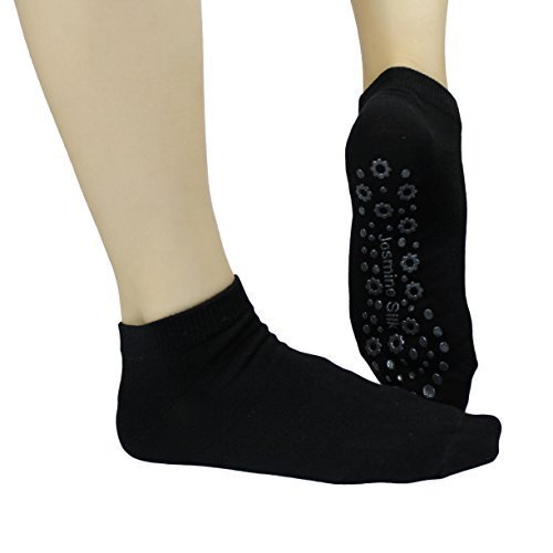 Jasmine SilkYoga, Pilates, Martial Arts, Fitness, Dance, Barre. Non slip Skid, Antislip Falls Prevention Grip Socks