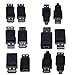 RIJER 5 Pin OTG Adapter Converter USB Male to Female for Computer Tablet Pc Mobile Phone 11 Pack